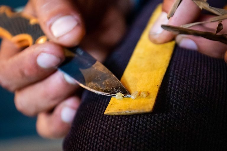 Kambô application points (gates) on the skin